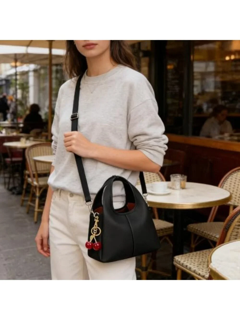 Trendy Small Satchel Handbag | Faux Leather Crossbody & Hobo Purse for Women